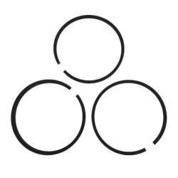 Nagyméretű dugattyúgyűrű készlet AB 525 kompresszorfejhez