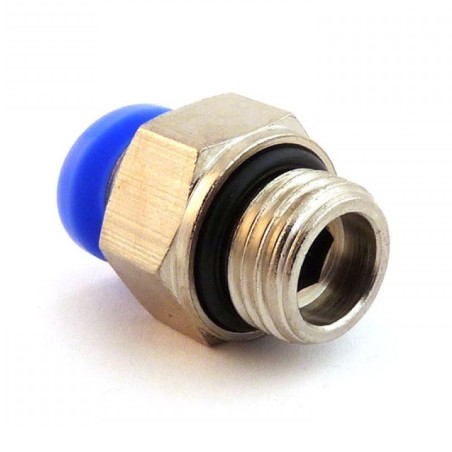 8 mm-es egyenes tengelykapcsoló 1/8 külső menettel