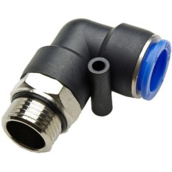 Csatlakozó L 8 mm-ben 1/8 külső menettel