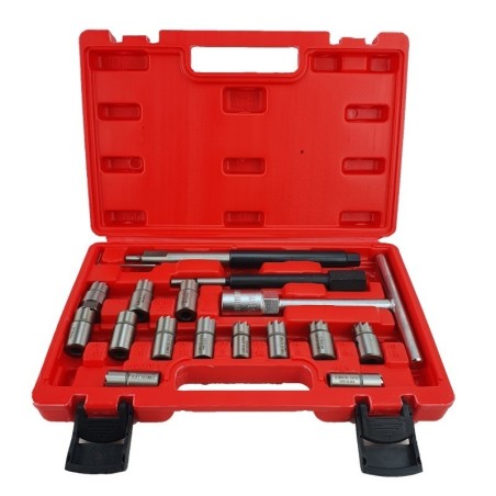 Seltech Dízel befecskendező fészek maró készlet- 17 darab