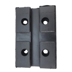 Gumipogácsa bádogos emelőhöz