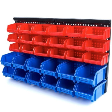 Seltech Szerszámos polc- 30 rekesszel