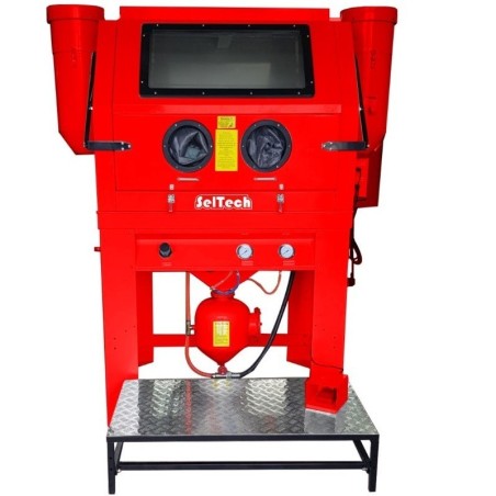 Homokfúvó szekrény nagy nyomással- 990L