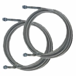 Két kiegyenlítő kábel készlet 4 tonnás csápos emelőhőz