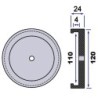 Gumi betét autóemelőhőz- 110mm