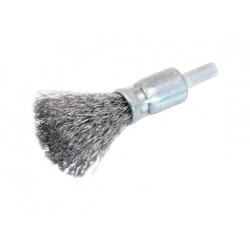 Kör alakú drótkefe rúddal, 17x6 mm Kör alakú drótkefe rúddal- 17x6 mm