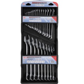 Csillag-villáskulcs készlet coll méretek- 25 darabos