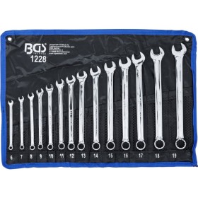 Csillag-villáskulcs készlet extra hosszú 6-19 mm- 14 darabos