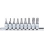 Torx imbuszkészlet T10-T50 - 1/4