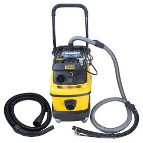 Professzionális porszívó 3 fokozatú szűréssel pneumatikus szeleppel, HILMANN