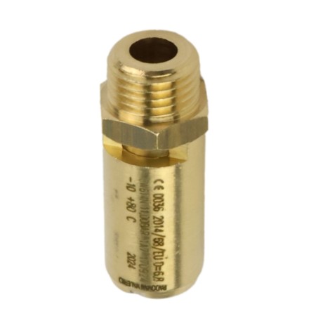 Jóváhagyott biztonsági szelep 1/4 menettel