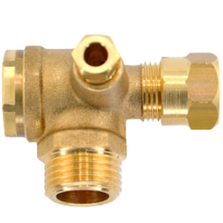 Visszacsapó szelep 1/2 M - 10mm cső