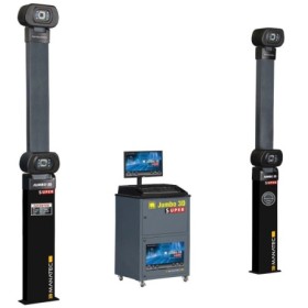 3D kerékgeometriai eszköz + teherautók és buszok 5 tengely