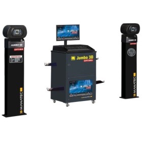 3D kerékgeometria eszköz + teherautók és buszok 2 tengely