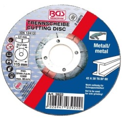 Fémvágó korong 115 x 2