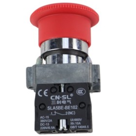 Vészgomb csavarkompresszorokhoz