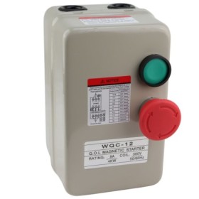 380 V-os 4 kW-os kompresszormotor védelme