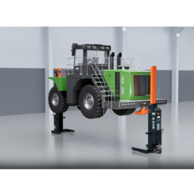 Emelő 200 mm-es gépekhez és traktorokhoz