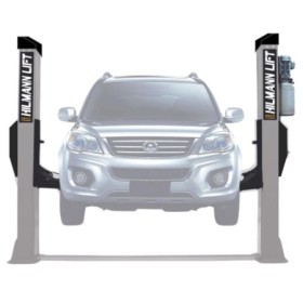 HILMANN Professzionális 2 oszlopos emelő, 4 tonna, 220V, elektromos zárral