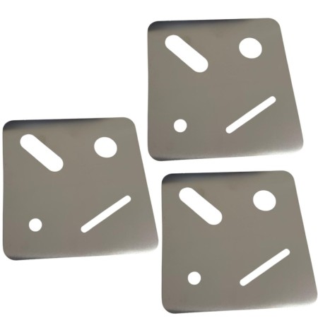 Fém sablon autófényezés javításához