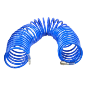 PU spiráltömlő sűrített levegőhöz, 12 × 8 mm, 20 m