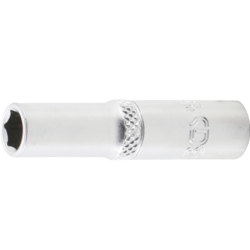 Hatszögletű dugókulcs 1/4"- 6 mm