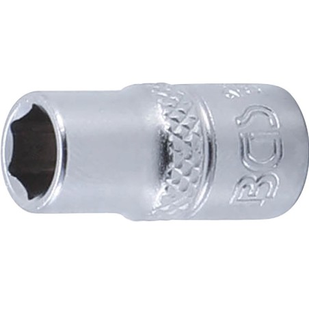 Rövid hatszögletű dugókulcs 1/4"- 7 mm