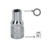 Rövid hatszögletű dugókulcs 1/4"- 5.5 mm