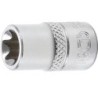 Rővid dugókulcs E-profil 1/4" E11