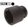 Rövid légkulcsfej hatszögletű- 1/2"- 27 mm