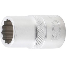 Rővid tizenkétszögletű dugókulcs 1/2"- 14 mm