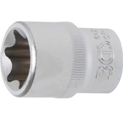 Rővid dugókulcs E-profil 1/2"- E20