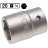 Rővid hatszögletű dugókulcs 3/4"- 27 mm