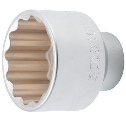 Rövid tizenkétszögletű dugókulcs 3/4"