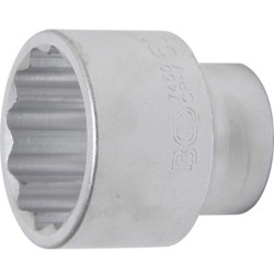 Rövid tizenkétszögletű dugókulcs 3/4"- 46 mm