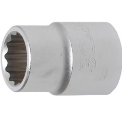 Rövid tizenkétszögletű dugókulcs 3/4"- 19 mm