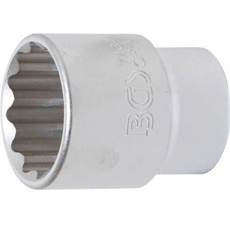 Rövid tizenkétszögletű dugókulcs 3/4"- 36 mm