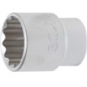 Rövid tizenkétszögletű dugókulcs 3/4"- 36 mm