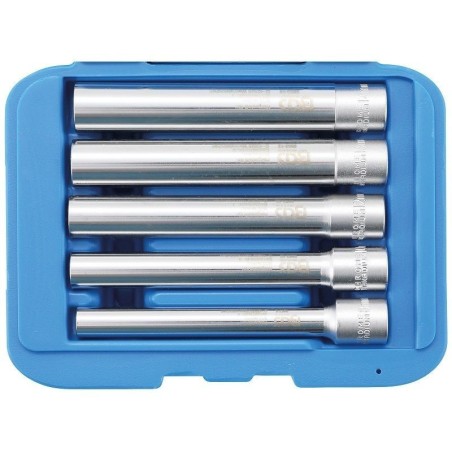 Extra hosszú dugókulcskészlet- hatszögletű- 3/8" 8-14 mm