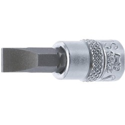 Lapos fejű bit és adapter 1/4 méretű- 7 mm