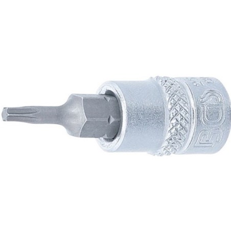 Bithegy dugókulccsal torx T9- 1/4