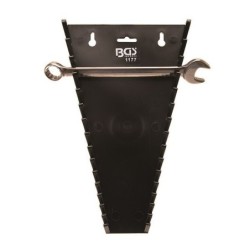 Műanyag tartó villás/csillagkulcsokhoz 15 darabos