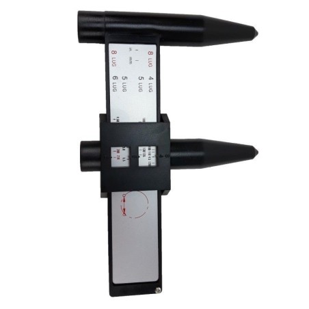 Seltech almérő a csapok / furatok közötti távolság mérésére