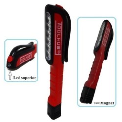 Zseblámpa 6 LED-del