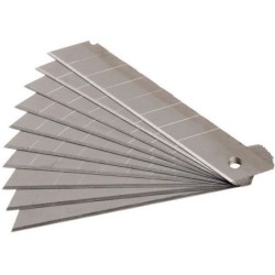 Törhető penge készlet- 18 mm- 10 darabos