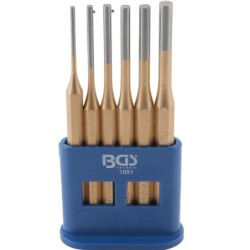 Sasszegkiütő készlet 6db-os 3-8 mm