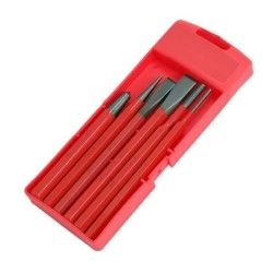 6 db tüske és véső készlet