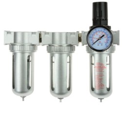 3 légszűrő és 1/2 szabályozóval