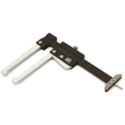 Subler féktárcsák mérésére