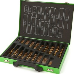 Készlet 150 db titán fúróval